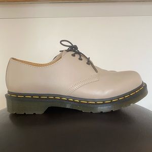 Dr. Martens 1461 Wanama Tan Leather Oxfords